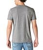 Color:Grey - Image 2 - Short Sleeve USA Flag T-Shirt