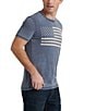 Color:American Navy - Image 3 - Short Sleeve USA Flag T-Shirt