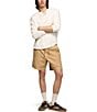 Lucky Brand Solid 7#double; Linen Pull-On Shorts - Image 3