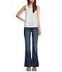 Lucky Brand Sweet Flare Mid Rise Flare Leg 5-Pocket Jeans, Color:Something Sweet - Image 3