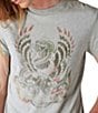 Color:Light Grey Heather - Image 1 - Tattoo Shop Short Sleeve Graphic T-Shirt