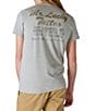 Color:Light Grey Heather - Image 2 - Tattoo Shop Short Sleeve Graphic T-Shirt