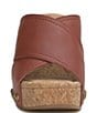 Color:Henna - Image 5 - Valmai Leather Studded Wedge Sandals