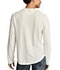 Lucky Brand Weekend Henley Neck Long Sleeve Slub Jersey T-Shirt, Color:Bright White - Image 2