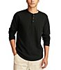 Lucky Brand Weekend Slub Henley T-Shirt, Color:Jet Black - Image 1