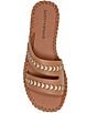 Color:Tan Lamb - Image 6 - Zanora Leather Banded Flat Sandals