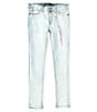 Color:Tori Wash - Image 1 - Big Girls 7-16 Zoe Mid-Rise Stretch Skinny Jeans