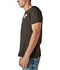 Color:Jet Black - Image 3 - Lucky Short Sleeve Brand Aces Over Eights Graphic T-Shirt
