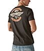 Lucky Brand Lucky Short Sleeve Brand Aces Over Eights Graphic T-Shirt, Color:Jet Black - Image 1