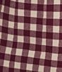 Lucy Paris Andy Check Knit Coordinating Mini Skirt - Image 4