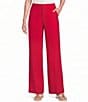 Lucy Paris Diana Flat Front Wide Leg Pocketed Pants - Image 1