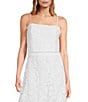 Color:White - Image 1 - Jolie Lace Square Neck Coordinating Sleeveless Top