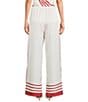 Lucy Paris Petite Size Whitney Satin Stripe High-Rise Coordinating Pants - Image 2