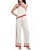 Lucy Paris Petite Size Whitney Satin Stripe High-Rise Coordinating Pants - Image 3