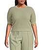 Lucy Paris Plus Elise Short Sleeve Sweater Knit Top,Specials : American Fashion Style Bags On Sale Lucy Paris Plus Elise Short Sleeve Sweater Knit Top,Specials : American Fashion Style Bags On Sale