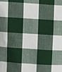 Lucy Paris Plus Size Annie Gingham Print Square Neck Sleeveless Coordinating Crop Tank Top - Image 4