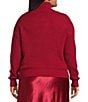 Lucy Paris Plus Size Axel Mock Neck Long Sleeves Sweater - Image 2
