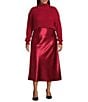 Lucy Paris Plus Size Axel Mock Neck Long Sleeves Sweater - Image 3