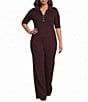 Lucy Paris Plus Size Callan Short Sleeve Sweater Top - Image 3