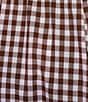 Lucy Paris Plus Size Hope Gingham Print A-Line Coordinating Midi Skirt - Image 5