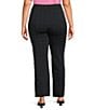 Lucy Paris Plus Size Monette High Rise Straight Leg Ankle Pants - Image 2