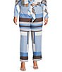 Lucy Paris Plus Size Rue Striped Coordinating Pant - Image 1