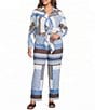 Lucy Paris Plus Size Rue Striped Coordinating Pants - Image 3