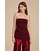 Lucy Paris Sleeveless Asymmetric Hem Sweater Knit Top - Image 5