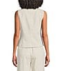 Lucy Paris Taylor Round Neck Sleeveless Coordinating Vest Top - Image 2