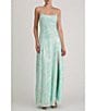 Lulus Charlotte Tie Back Sequin Long Dress - Image 4