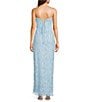 Lulus Fields Chiffon Square Neck Strapless A-Line Maxi Dress - Image 6