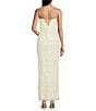 Lulus Fields Chiffon Square Neck Strapless A-Line Maxi Dress - Image 2