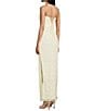 Lulus Fields Chiffon Square Neck Strapless A-Line Maxi Dress - Image 3