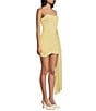 Lulus Mesh Strapless Bodycon Mini Dress - Image 3