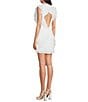 Lulus Nova Pleated V-Neck Sleeveless Ruffle Mini Dress - Image 4