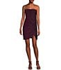 Lulus Sensational Shine Strapless Mini Dress, Color:Pink - Image 1