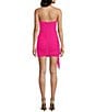 Lulus Strapless Draped Bodycon Mini Dress, Color:Fuchsia - Image 2