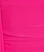 Lulus Strapless Draped Bodycon Mini Dress, Color:Fuchsia - Image 4