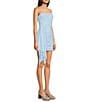 Lulus Strapless Draped Bodycon Mini Dress - Image 3