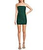 Lulus Strapless Jeweled Bodycon Mini Dress - Image 6