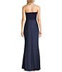 Lulus Tarni Strapless Square Neck Maxi Dress, Color:Navy - Image 2