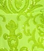 Lulus Textured Sequin Lace Up Mini Dress, Color:Green - Image 4