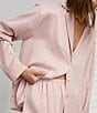 Lunya Washable Silk Long Sleeve Notch Collar Long Pajama Set - Image 4
