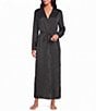 Lunya Washable Silk Long Sleeve Tie Front Long Robe - Image 1