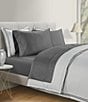 Color:Gray - Image 1 - 800-Thread-Count Sheet Set Infinity Cotton® with FabFit® Luxe Technology