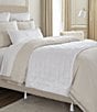 Color:White - Image 1 - Aria Quilted Bed Scarf