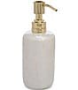 Luxury Hotel Bijoux Collection Blown Glass Soap Lotion Pump Dispenser - Image 1