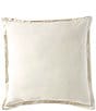 Luxury Hotel Mercer Collection Euro Sham with Insert, Color:Silver - Image 2