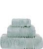 Luxury Hotel Resort Collection Zero Twist Bath Towels, Color:Abyss - Image 1