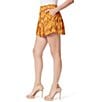 Color:Ikat Chevron - Image 2 - Coordinating Lynnie High Rise Printed Pleated Shorts
